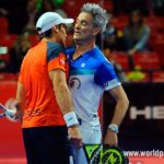 Estrella Damm Zaragoza Open 2018: Miguel Lamperti y Juani Mieres, en acción