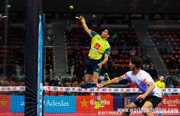 Estrella Damm Zaragoza Open: Maxi Sánchez, en acción