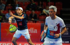 Estrella Damm Zaragoza Open 2018: Miguel Lamperti y Juani Mieres, en acción