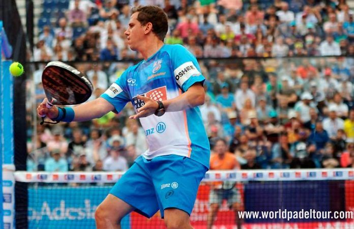 Paquito Navarro, en acción en el Caja Rural Jaén Open 2018