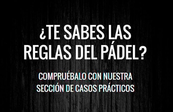 reglas ¿Te sabes las reglas del pádel? Bola de saque de globo que sale de la pista