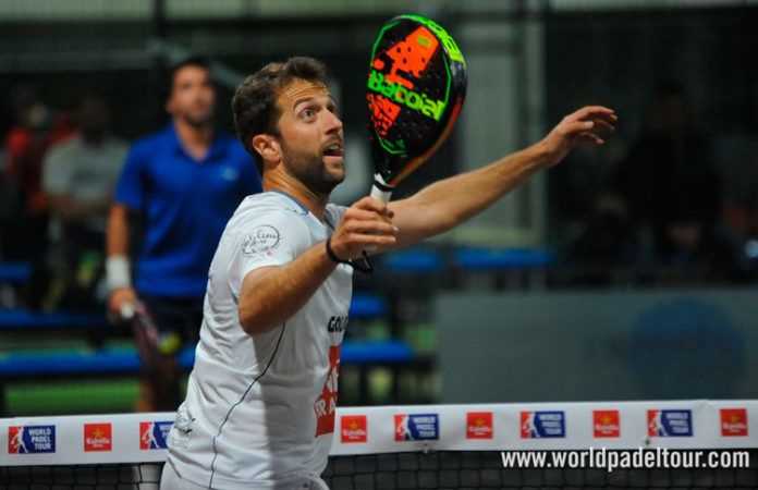 Estrella Damm Zaragoza Open 2018: Ricky Martínez, en acción