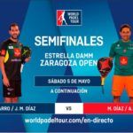 Follow the semifinals of the Estrella Damm Zaragoza Open, LIVE