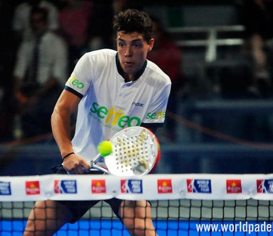 Caja Rural Jaén Open: Orden de Juego de los Octavos de Final Masculinos Agustín Tapia, en acción en el Caja Rural Jaén Open 2018