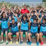 Diversión y grandes momentos en el inicio del I Allianz Junior Pádel Camp
