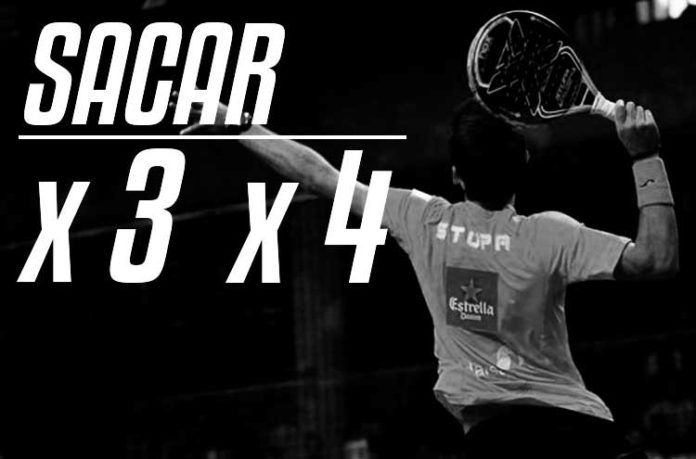 La Técnica del Pádel: Sacar la bola x3 y x4