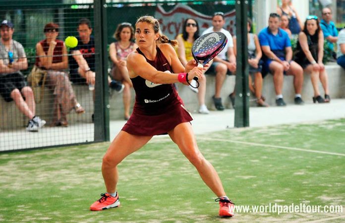 Valladolid Open 2018: Alejandra Salazar, en acción (World Padel Tour)