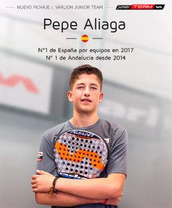 Pepe Aliaga: Talent i arpa andalusa per al Varlion Junior Team