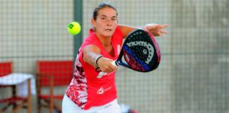 Valladolid Open 2018: Alix Collombon, en acción (World Padel Tour)