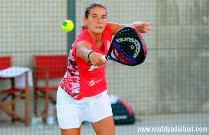Valladolid Open 2018: Alix Collombon, en acción (World Padel Tour)