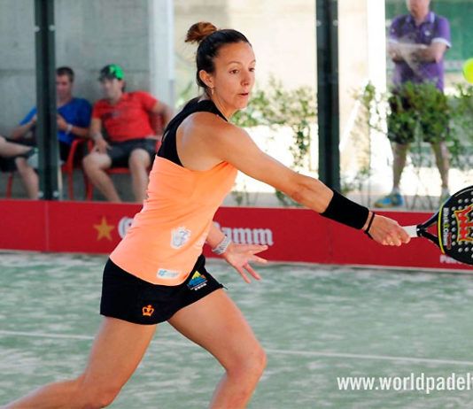 Valladolid Open 2018: Carla Mesa, in Aktion (Welt Padel Tour)