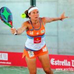 Carolina Navarro, in action at the Melilla Open 2018