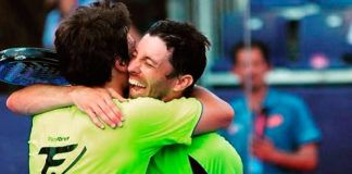Valladolid Open 2018: Fede Quiles-Chico Gomes, in Aktion (World Padel Tour)