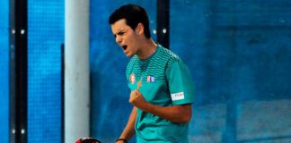 Jorge Nieto, en las Pre-Previas del Swedish Padel Open
