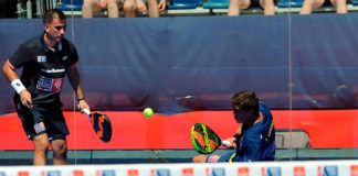 Valladolid Open 2018: Juan Lebrón y Juan Cruz Belluati, en acción (World Padel Tour)