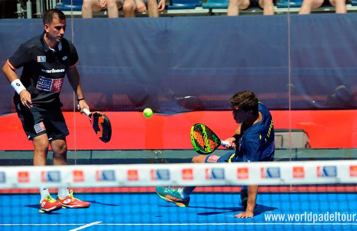 Valladolid Open 2018: Juan Lebrón y Juan Cruz Belluati, en acción (World Padel Tour)