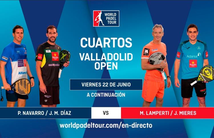 Segueix els quarts de final del Valladolid Open, EN DIRECTE