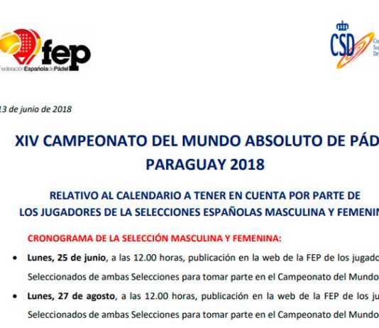 Arrancan los preparativos para el Mundial 2018 de Paraguay