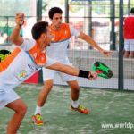 Valladolid Open 2018: Miki Solbes y Christian Futer, en acción (World Padel Tour)