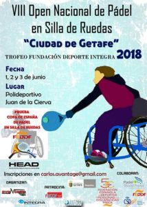 Getafe City Open: En "klassiker" av Wheelchair Paddle återvänder