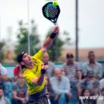 Gonzalo Rubio y Ernesto Moreno, en acción en el Lisboa Challenger