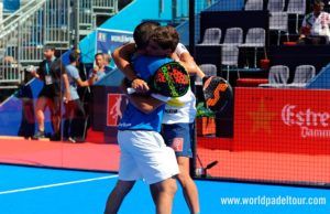 Valladolid Open 2018: Juan Lebrón y Juan Cruz Beluati, en acción (World Padel Tour)