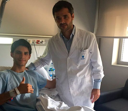 Maty Marina pasa con éxito por el quirófano y ya afronta con muchas ganas su recuperación Maty Marina pasa con éxito por el quirófano