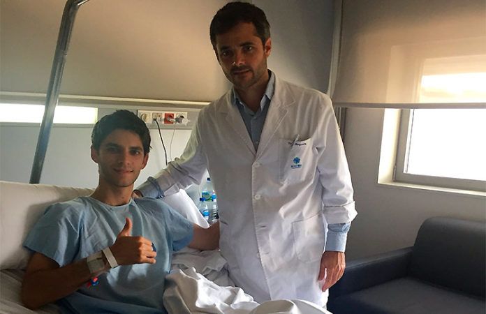 Maty Marina pasa con éxito por el quirófano