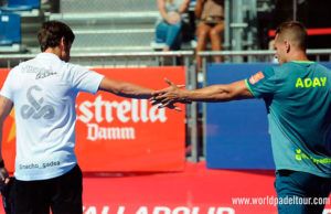 Valladolid Open 2018: Aday Santana-Nacho Gadea, in actie (World Padel Tour)
