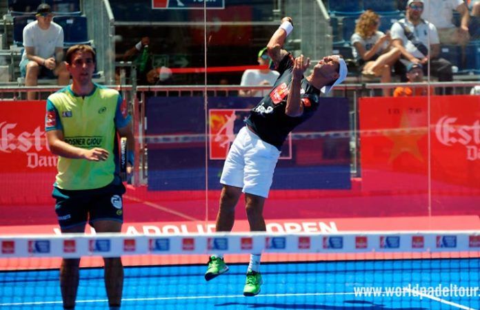 Valladolid Open 2018: Ramiro Moyano, en acción (World Padel Tour)