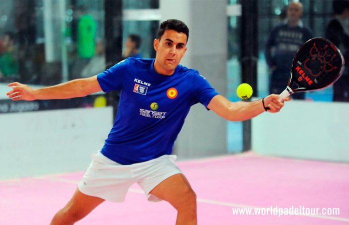 Swedish Padel Open: Raúl Marcos, en acción