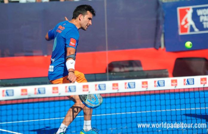 Valladolid Open 2018: Sanyo Gutiérrez, en acción (World Padel Tour)