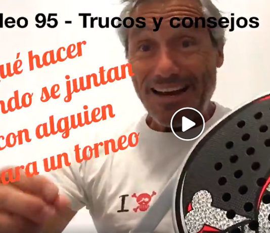 Tips-Tricks van Miguel Sciorilli (95): Suggesties wanneer we met iemand meedoen om een ​​toernooi te spelen