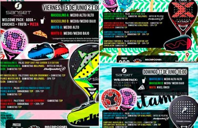 Diversión y mucho pádel junto al equipo de Torneos Time2Padel