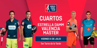 Estrella Damm Valencia Máster: Orden de Juego de Cuartos de Final