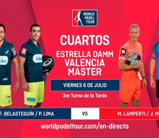 Estrella Damm Valencia Máster: Orden de Juego de Cuartos de Final
