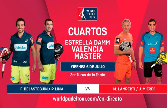 Estrella Damm Valencia Máster: Orden de Juego de Cuartos de Final