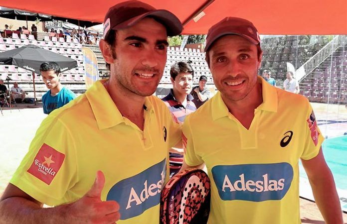 Fernando Belasteguín-Pablo Lima, en la Exhibición de Bruselas