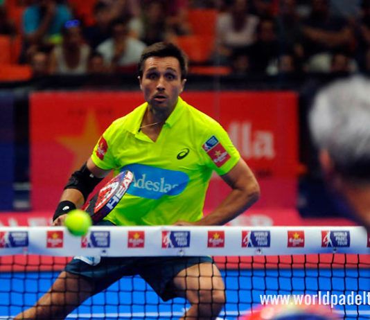 Estrella Damm Valencia Máster: Todo listo para unas semifinales que prometen emociones fuertes Estrella Damm Valencia Máster 2018: Fernando Belasteguín, en acción