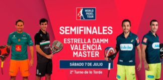 Estrella Damm Valencia Máster: Orden de Juego de Semifinales