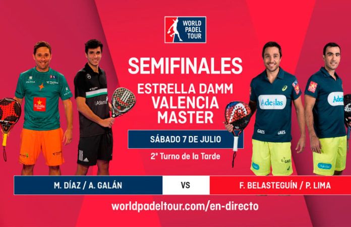 Estrella Damm Valencia Máster: Orden de Juego de Semifinales