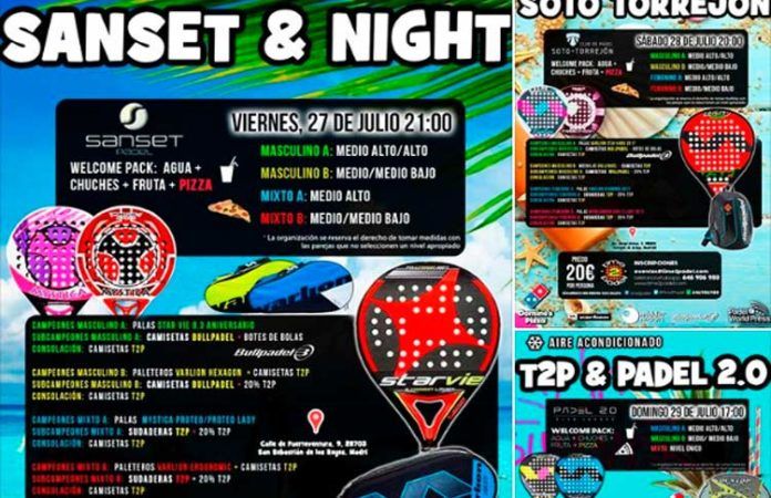 Un vibrante fin del mes de julio junto a Torneos Time2Padel