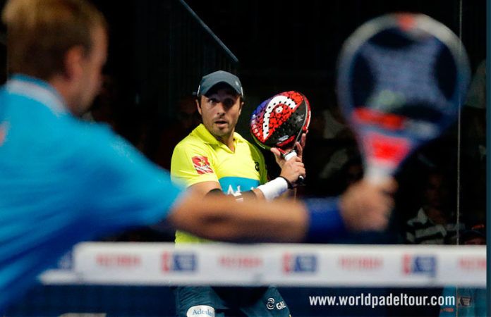 Cervezas Victoria Mijas Open: Fernando Belasteguín, en acción