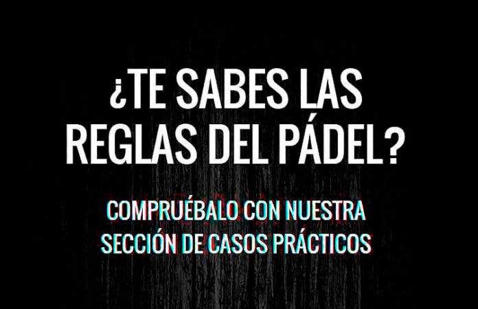 ¿Te sabes las reglas del pádel? Dar un pequeño salto al realizar el saque