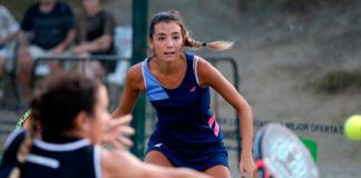 Cervezas Victoria Mijas Open: Nicole Traviesa, en acción