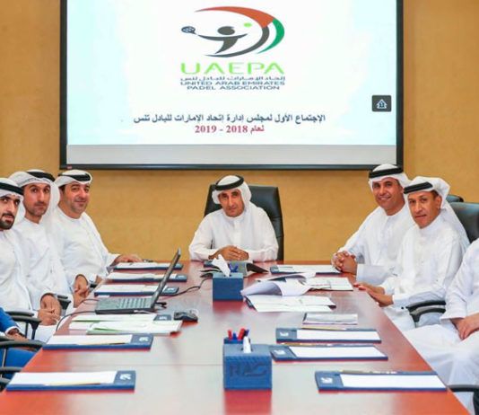L'Associació de Pàdel a Unió dels Emirats Àrabs Units afronta nous reptes