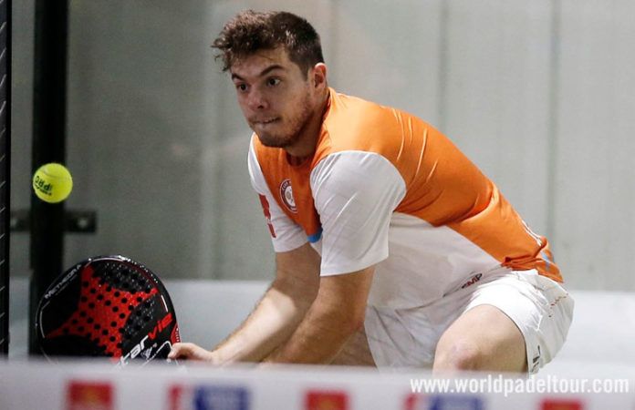 Oeiras Valley Portugal Padel Masters: Javier González Barahona, en acción