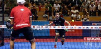 Lugo Open: Juan Cruz Belluati, en acción