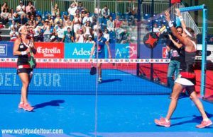 Madrid WOpen 2018: Carolina Navarro y Ceci Reiter, en acción