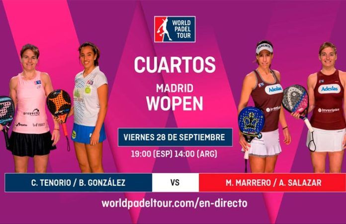 Madrid WOpen 2018: Orden de Juego de Cuartos de Final